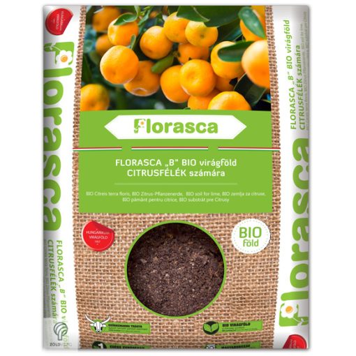 Citrusföld (Florasca bioföldkeverék  20 liter)