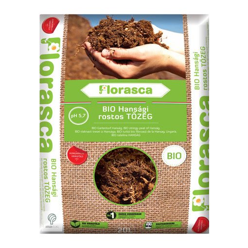 Florasca hansági rostos biotőzeg zsákos kiszerelés