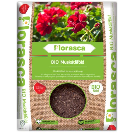 Muskátliföld (Florasca bioföldkeverék  20 liter)