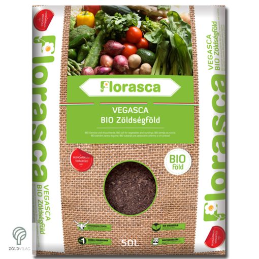Florasca VEGASCA biozöldségföld keverék palántázáshoz
